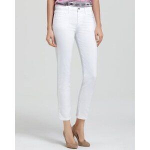 Joe's Jeans Bonnie White Straight Leg Ankle Jeans Size 28 Casual Denim